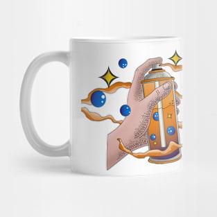 Spray can universe Mug